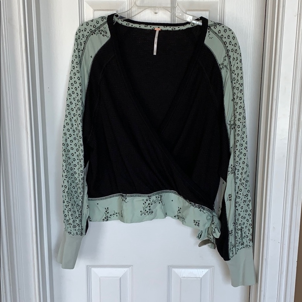 Ladies Free People Top Small EUC Dressy